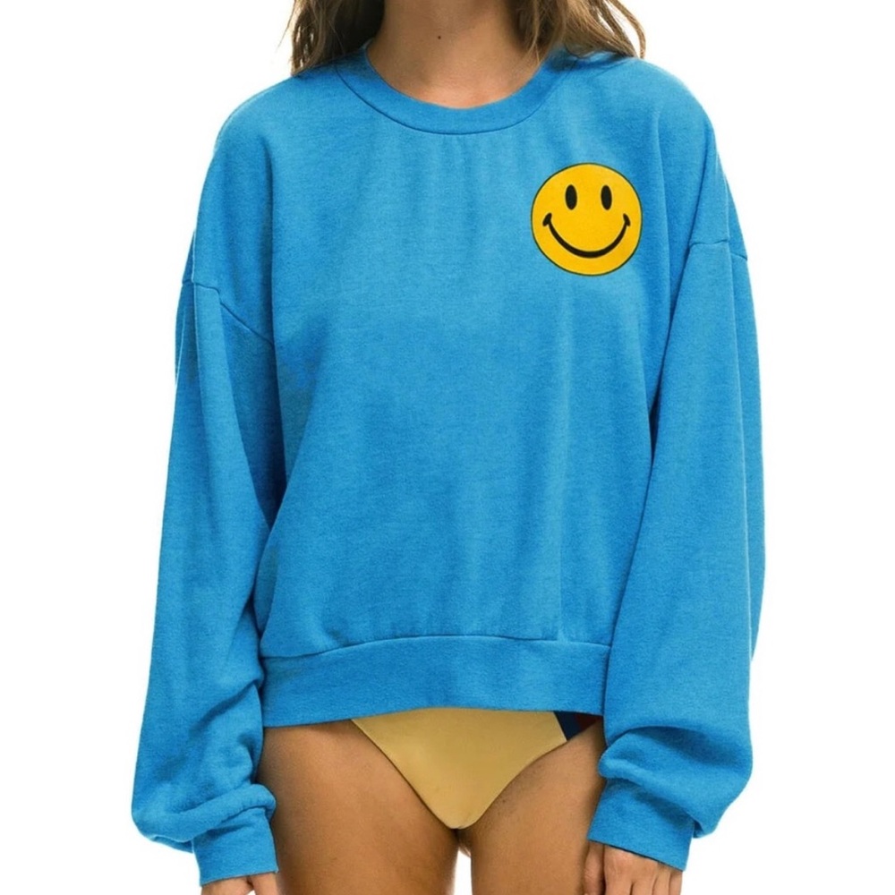 Aviator Nation Smiley Sweatshirt